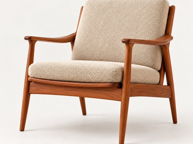 Comment reconnaître un fauteuil scandinave en teck