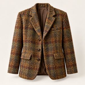 Veste en laine années 80