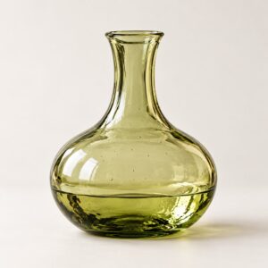 Carafe en verre soufflé